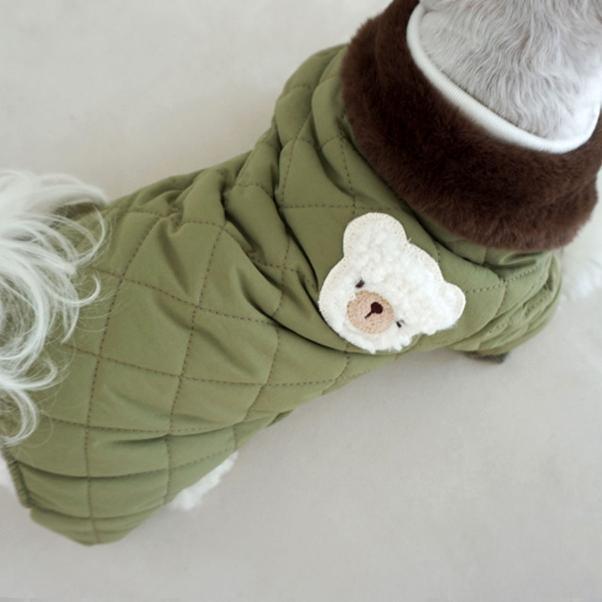 Pet Four-legged Cotton Coat Dog Clothes Winter Teddy Bichon Pomeranian VIP Yorkshire Terrier Small Dog Warm Clothing