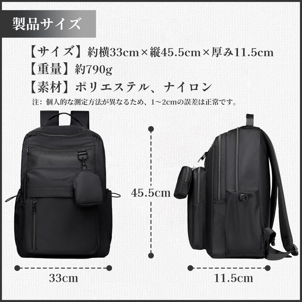 RAKEE Lightweight Business Large Perfect for Business and Stylish Backpack, Capacity, Multifunctional, Popular, Trips, Travel, Commuting, School,