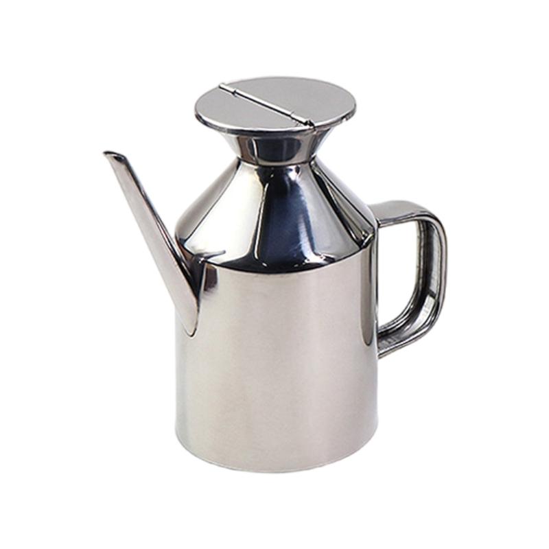 

Durable Nonrust Steel Condiment Bottle Feature High Temperatures Resistance And Drip Proof Spouts For Healthy Cooking