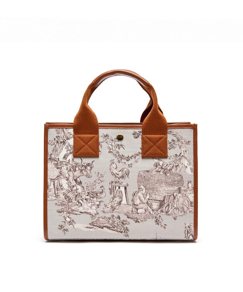 Billiontem Toile Tote Bag (M)