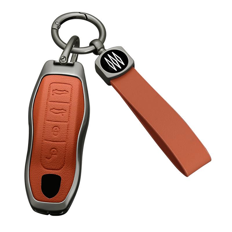 Compatible Key Shells for Porsche: New Cayenne, Macan, 911, Panamera, 718, Taycan Keychains
