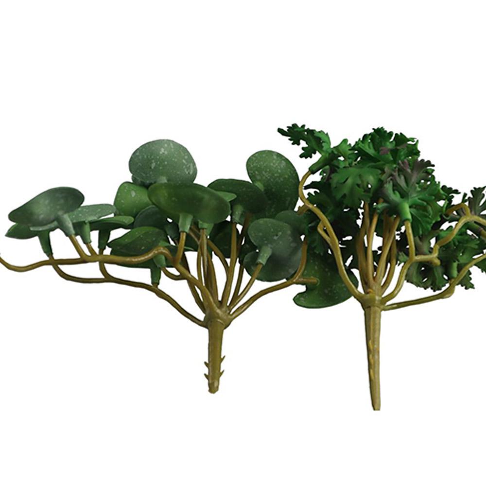 Porch Home Shop Office Decor Desktop Bonsai Simulation Plant Copper Coin Grass Fake Ivy Leaves