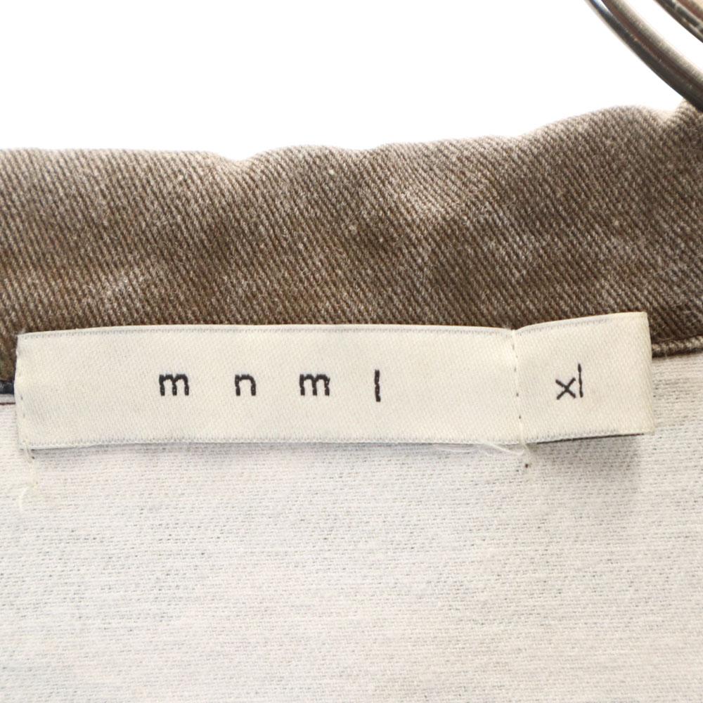 Mnml Camouflage Pattern Military Jacket XL Khaki Camouflage Men's Used