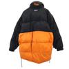 FIRSTDOWN Down jacket S Black x orange Men's Used