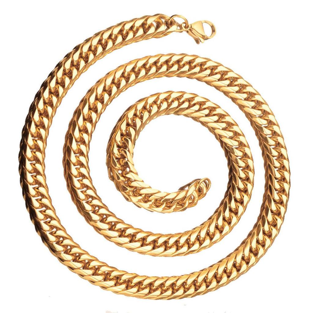 Korean Style Personalized Titanium Stainless Steel Men's Muscle Chain Bracelet