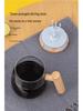Tazza in Vetro con Mescolatore Automatico e Coperchio per Caffè, Latte e Latte di Soia