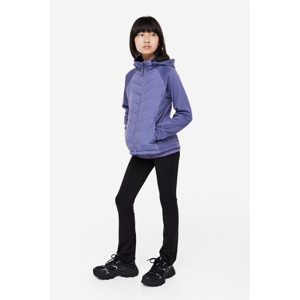 

Расклешенные спортивные колготки HM DryMove черные