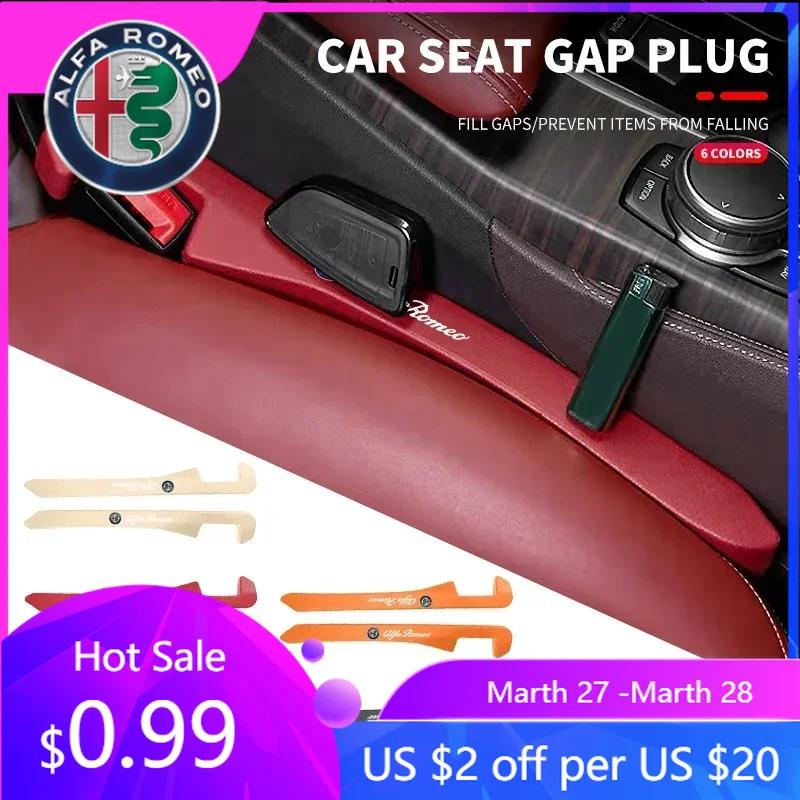 For Alfa Romeo Car Seat Gap Plug Strip Filler Padding Leakproof Pads Auto Accessories For Alfa Romeo Giulietta Giulia 156 159 14 Jgf852