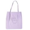 [Dream Rush] Kanahei's Small Animals Pisuke & Usagi Embroidered Line Art Tote Bag/Handbag Eco Bag (Lavender)