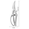 Zhishi Heavy-Duty Stainless Steel Kitchen Shears
