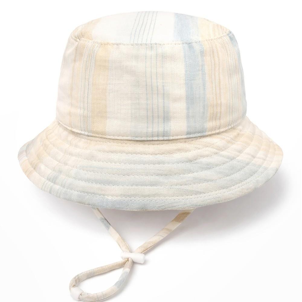 UPF 50+ Sun Hat Striped Kids Sun Hat High Quality Fisherman Hat  for Age 1-6 Years