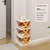 Compact Lightweight Shoe Rack: Space-Saving, Removable Storage for Dorms & Indoor Use