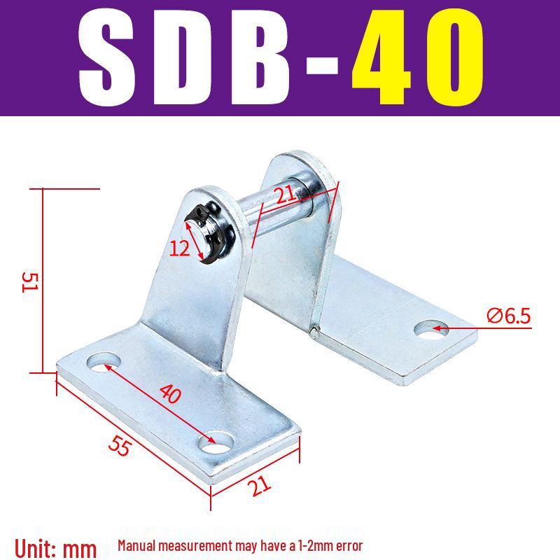 MAL Mini Cylinder Y-type Bracket Mounting Base Flange Connector SDB Foot