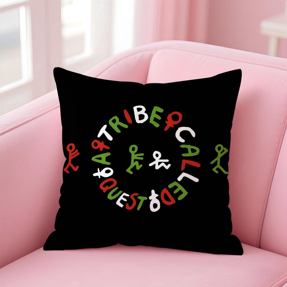 Band A Tribe Called Quest Album Cushion Cover Pillow Case Soft Friendly Fabric Concealed Zipper