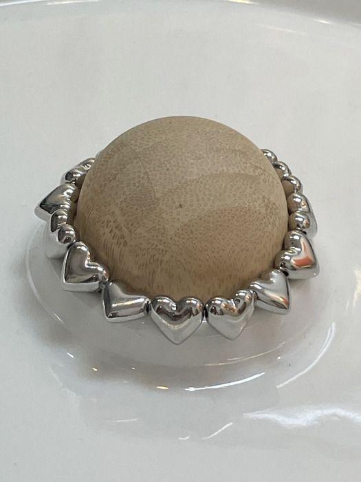 Sophiamor Silver heart br