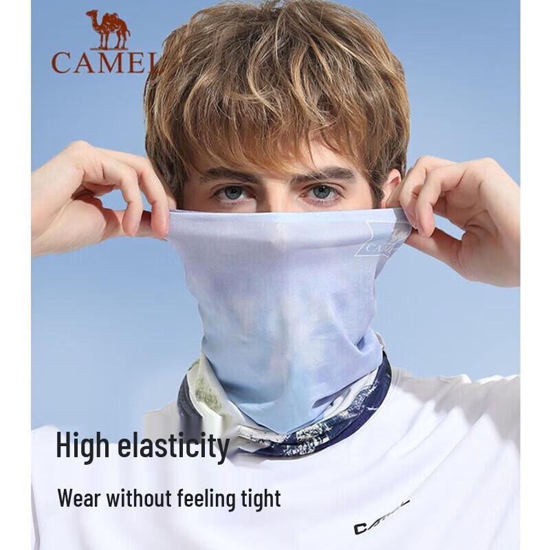 CAMEL Unisex Outdoor Ice Silk Sun Protection Headscarf One Size