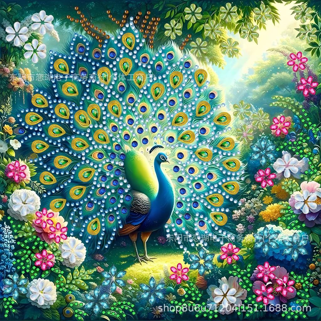 Schmetterlingsförmiges Diamantgemälde in großer Größe mit leuchtenden Diamanten, dekoratives Gemälde, Explosionsmotiv