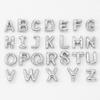 Smooth Chunky Bubble Initial letter Pendant Necklace Women Personality Jewelry Gold Balloon 26 Letter Necklaces