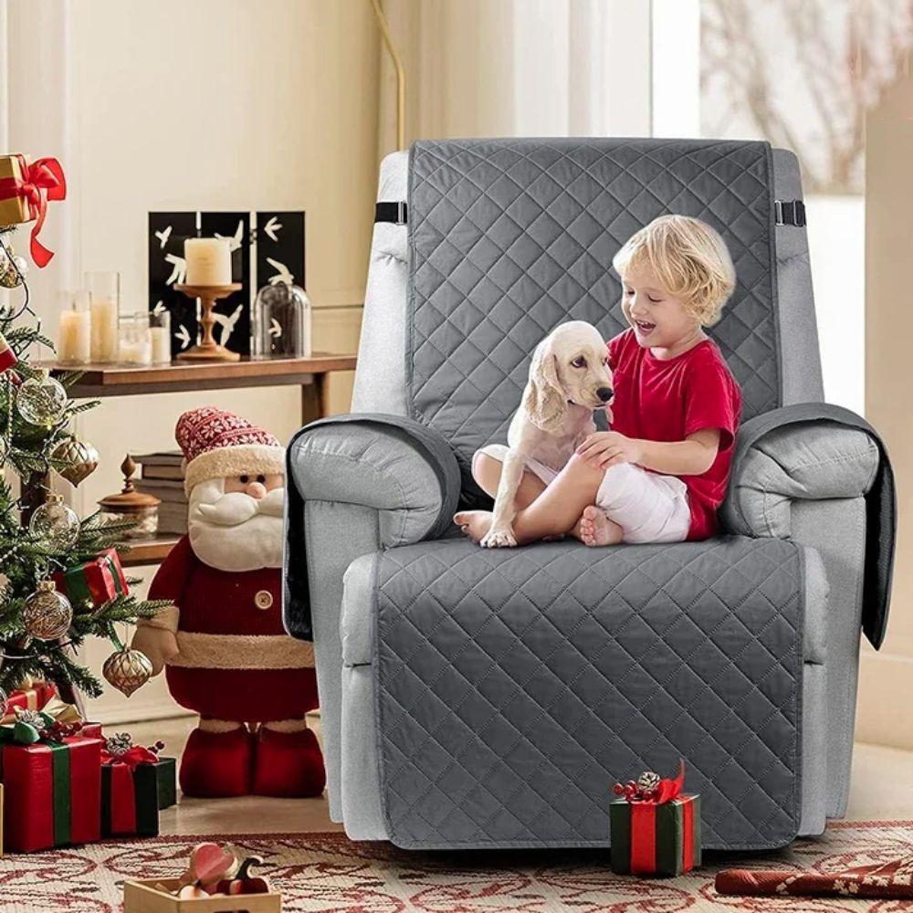 Waterproof 1 Seater Recliner Sofa Cover Washable Sofa Mat Durable Armchair Cover  Living Room