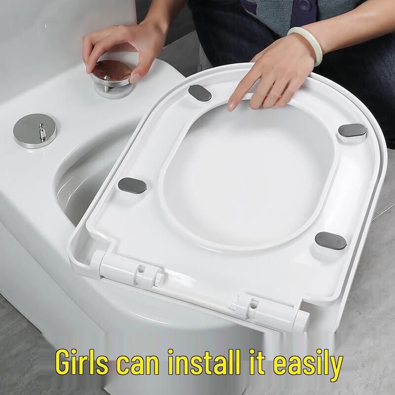 Chuke Universal Soft-Close Toilet Seat Cover