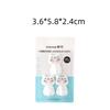 Viscose Hook Household No Trace Cartoon Cute Wall Sticky Hook Wall Load-bearing Mini Dorm Hook