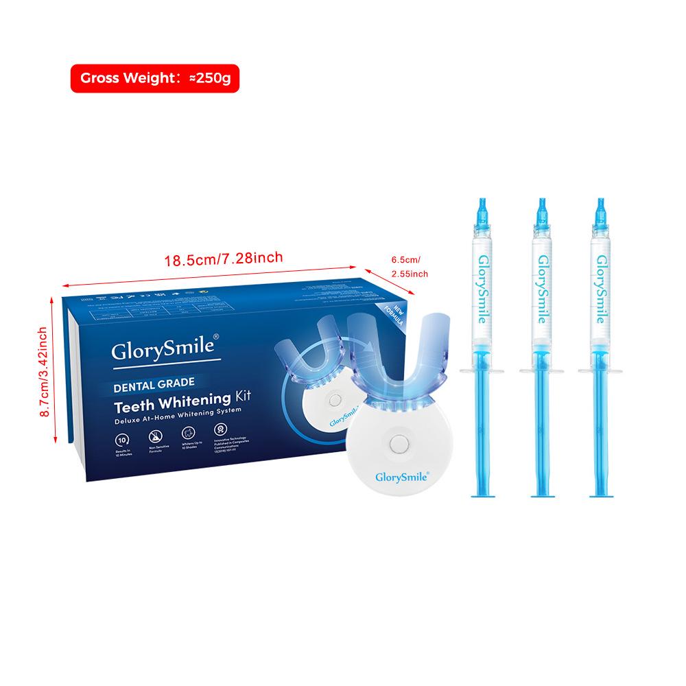 Denter Teeth Whitening Kit with LED Lamp and Gel
