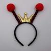 Bee Headband with Fluffy Ball Antennae for Kids & Adults