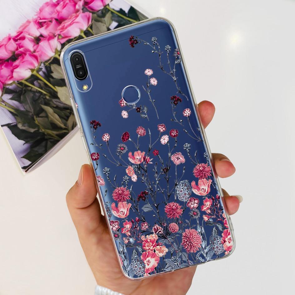 5.99" Case For Asus Zenfone Max Pro (M1) ZB601KL ZB602K Cover X00TDB Fashion Pattern Clear Soft Silicone Fundas Phone Back Cover