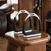 Stainless Steel Safety Stirrups Sturdy for Arena Work