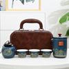 Shangqi Portable Ceramic Gongfu Tea Set