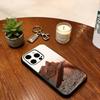 Excavator Phone Case  Soft  Silicone black For IPhone 17 16 15 14 13 12 11 X XR Plus Pro Max Plus