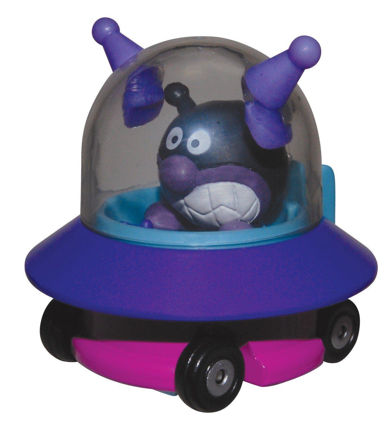 

Anpanman Museum Series GOGO Mini Car Baikin UFO and Baikinman