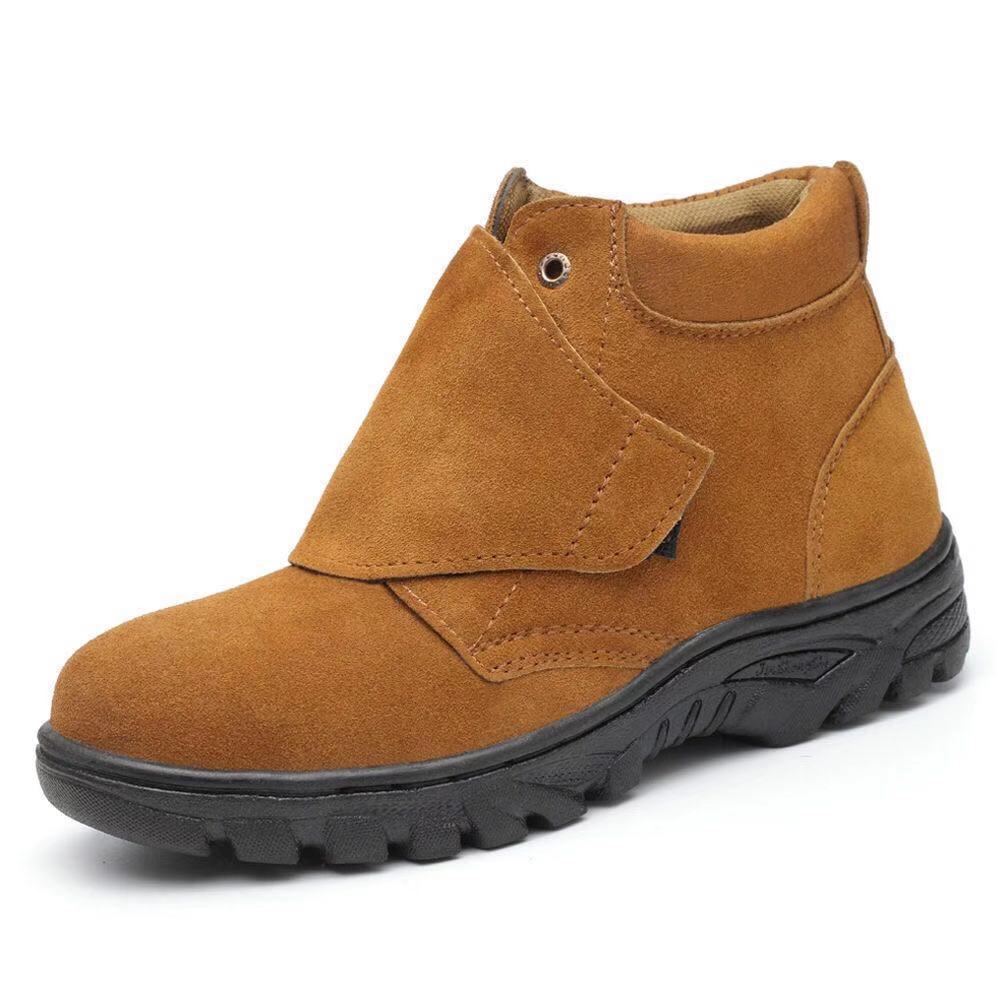 Pracovní obuv Pánská ocelová špička Proti nárazu a proti propíchnutí Elektrický svářeč Proti opaření a protiskluzová Pracovní obuv