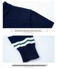 Boys' Striped Cotton Knit Sweater - Autumn Thin Fashion Top for Students