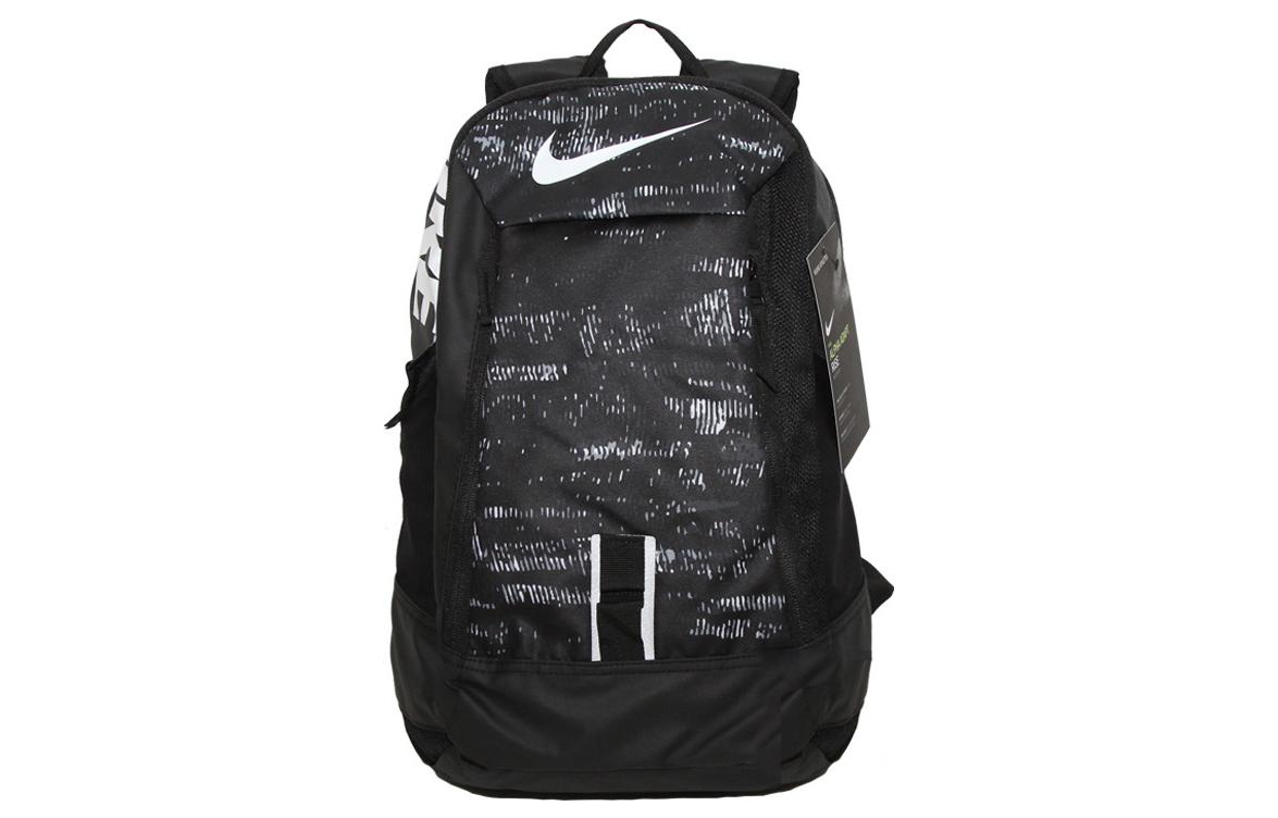 Nike Polyester Backpack Regular Unisex Black White BA5224-014