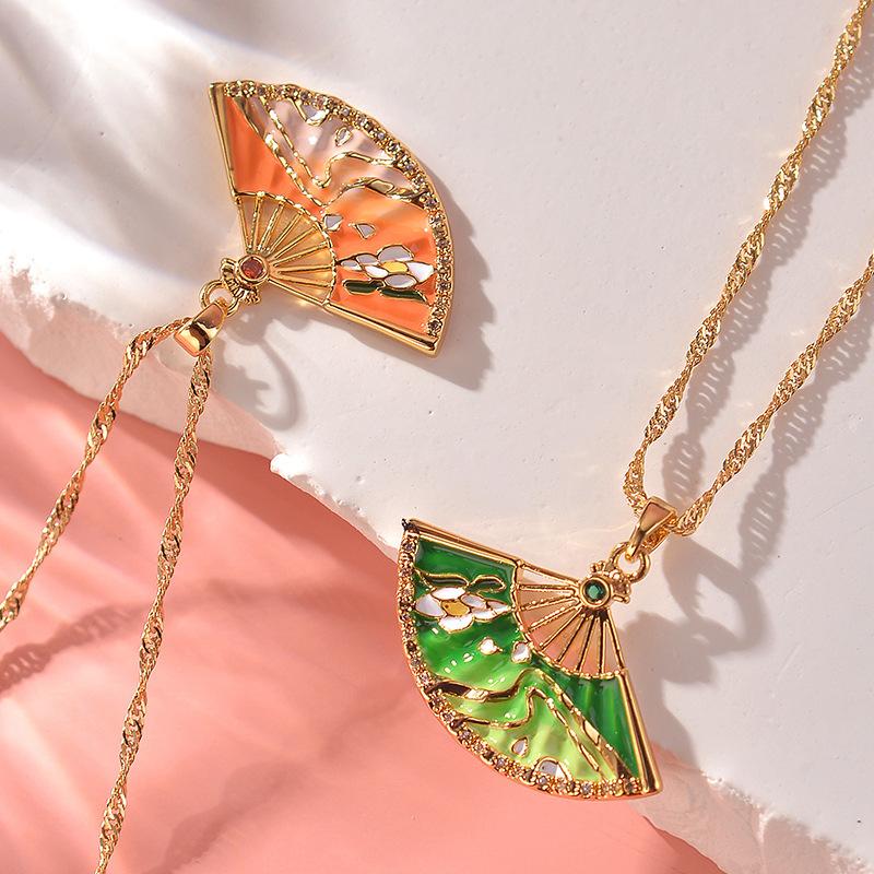 Genshin Impact Ayaka Cosplay Character Necklace Captivating Alloy Pendant For Couples