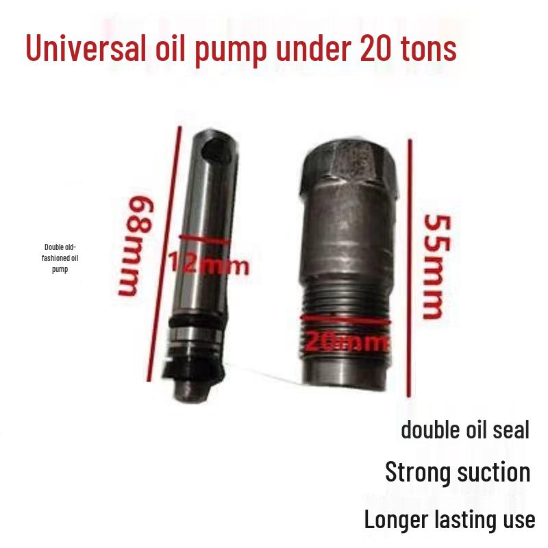 Kit de Reparo Universal para Macaco Hidráulico de Carro com Êmbolo da Bomba de Óleo, Cilindro da Bomba de Ar e Acessórios de Vedação à Prova de Poeira