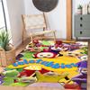 Teletubbies Customized Name Floor Rug Office Rug Design for Game Room Dining Room Balcony Outdoor Anti-slip Rug Anime Office Decor