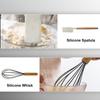 31pcs Kitchen Utensils Set Heat Resistant Cookware Wooden Handle Silicone Kitchen Cooking Utensils