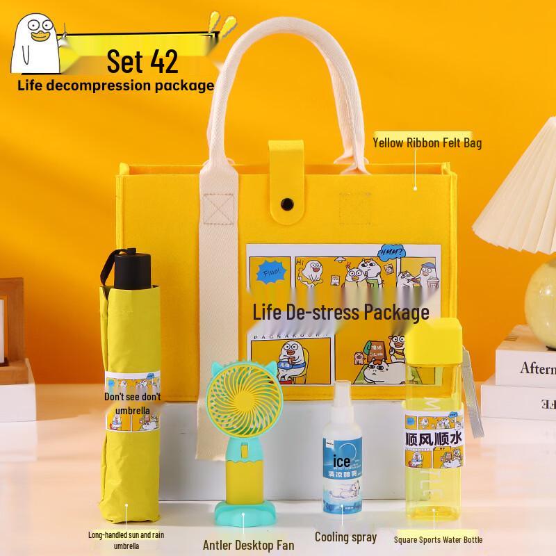 Corporate Life Stress Relief Gift Set with Water Cup