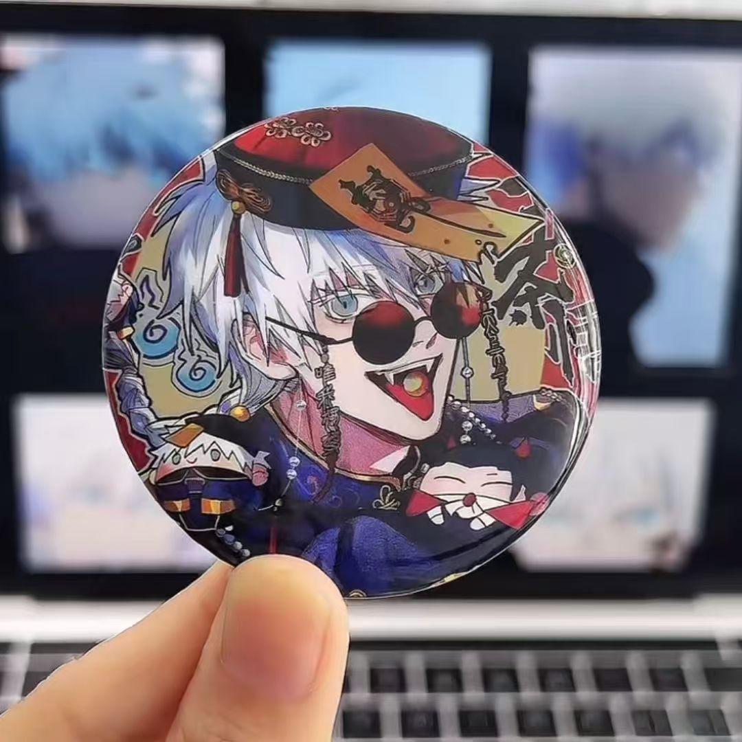 Дзюдзюцу Кайсен в стиле Хэллоуина, брошь, значок аниме, украшение для коллекции