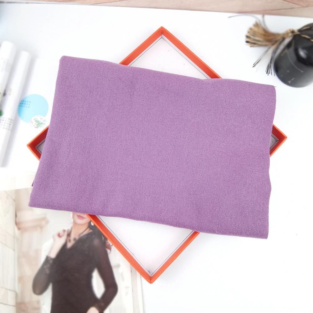 High-quality Solid Color Cashmere Scarf In Chinese Red with Tassels, Faux Wool Shawl for Men and Women, Suitable for Parties and Events As a Gift
