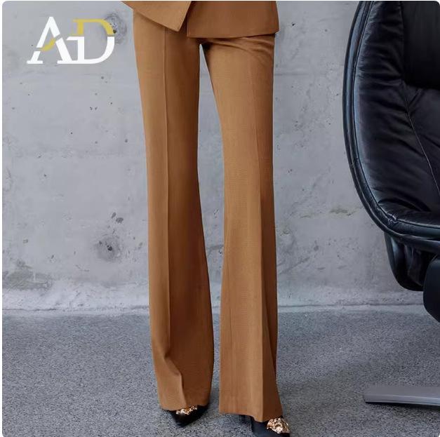 

Новый высококлассный костюм из шерсти «елочка» золотисто-коричневого цвета - Двубортный формальный осенне-зимний модный XXL