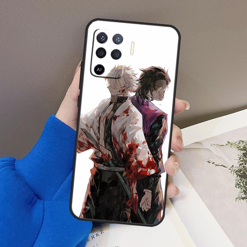 

Чехол аниме Shinazugawa Genya для OPPO A5 A9 A31 A53 2020 A53S A1K A15 A16 A52 A72 A92 A83 A91 A54 A74 A94, чехол Find X5 Pro