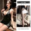 Fun Underwear Seduction Suit Neck Skirt Sexy Backless Tight Hip Wrap Role-playing System