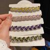 Doppellagiges Zirkon Wassertropfen Schmuckarmband im femininen Stil für den täglichen Gebrauch