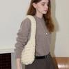 Wool 100% Handmade Crochet Shoulder Bag _ Cream