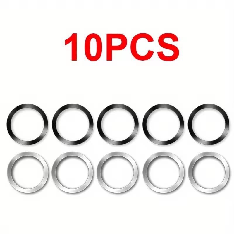 Universal Metal Rings Sticker for Magsafe Magnetic Wireless Charger for iPhone Samsung Xiaomi Car Phone Charger Plate Iron Sheet