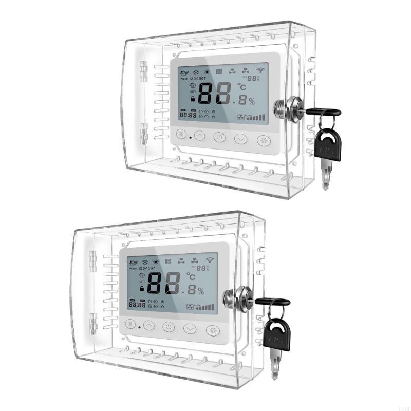 

Wall Mount Intelligent Lock Box Protector Thermostat Guard Home Office Equipment