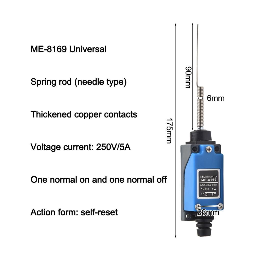 Mechanical Switch ME-8169 Home Safety Collusion Resistant Travel Switch Mechanical Switch Industrial-grade Switch